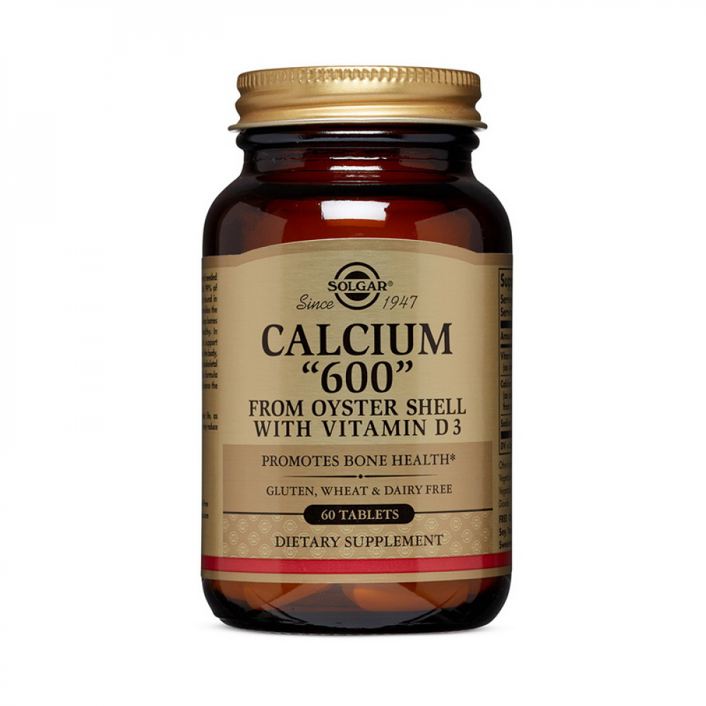 Calcium 600 with vit D3 (60 tabs)