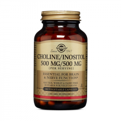 Choline/Inositol 500/500 (100 veg caps)