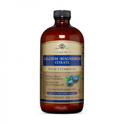 Calcium Magnesium Citrate with vit D3 (473 ml, natural strawberry)