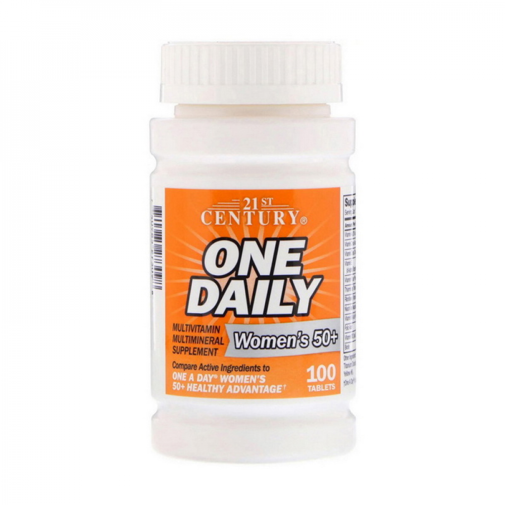 One Daily Multivitamin for Women`s 50+ (100 tabs)