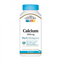 Calcium 1000 mg + D3 20 mcg (90 tabs)