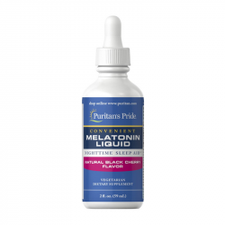 Melatonin Liquid (59 ml, black cherry)