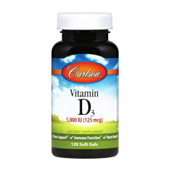 Vitamin D3 5000 IU (120 soft gels)