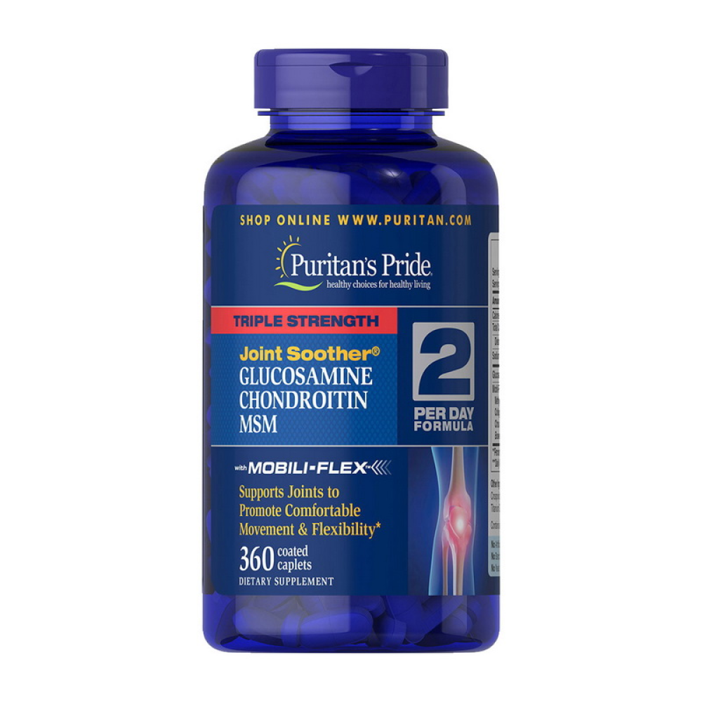 Triple Strength Glucosamine & Chondroitin with MSM (360 caplets)