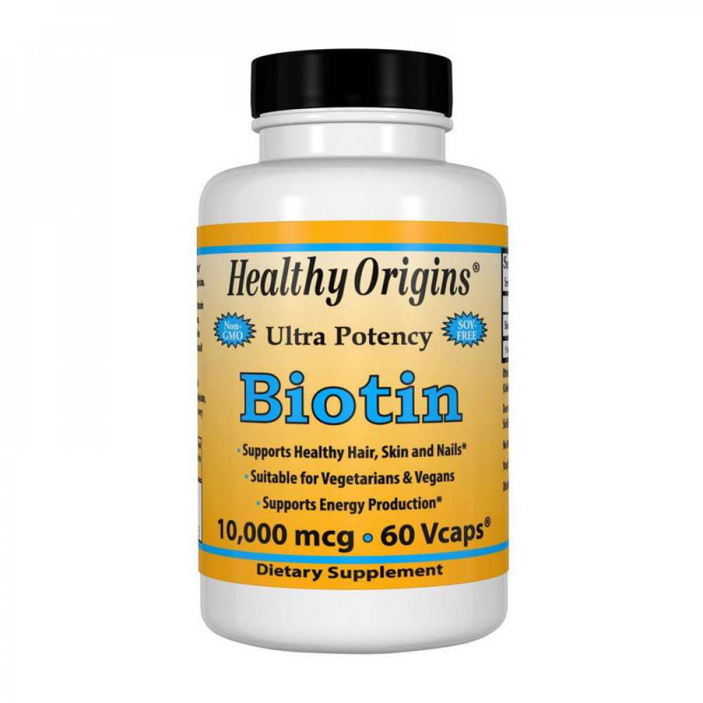 Biotin 10000 mcg (60 veg caps)