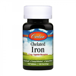 Chelated Iron 27 mg (100 tabs)