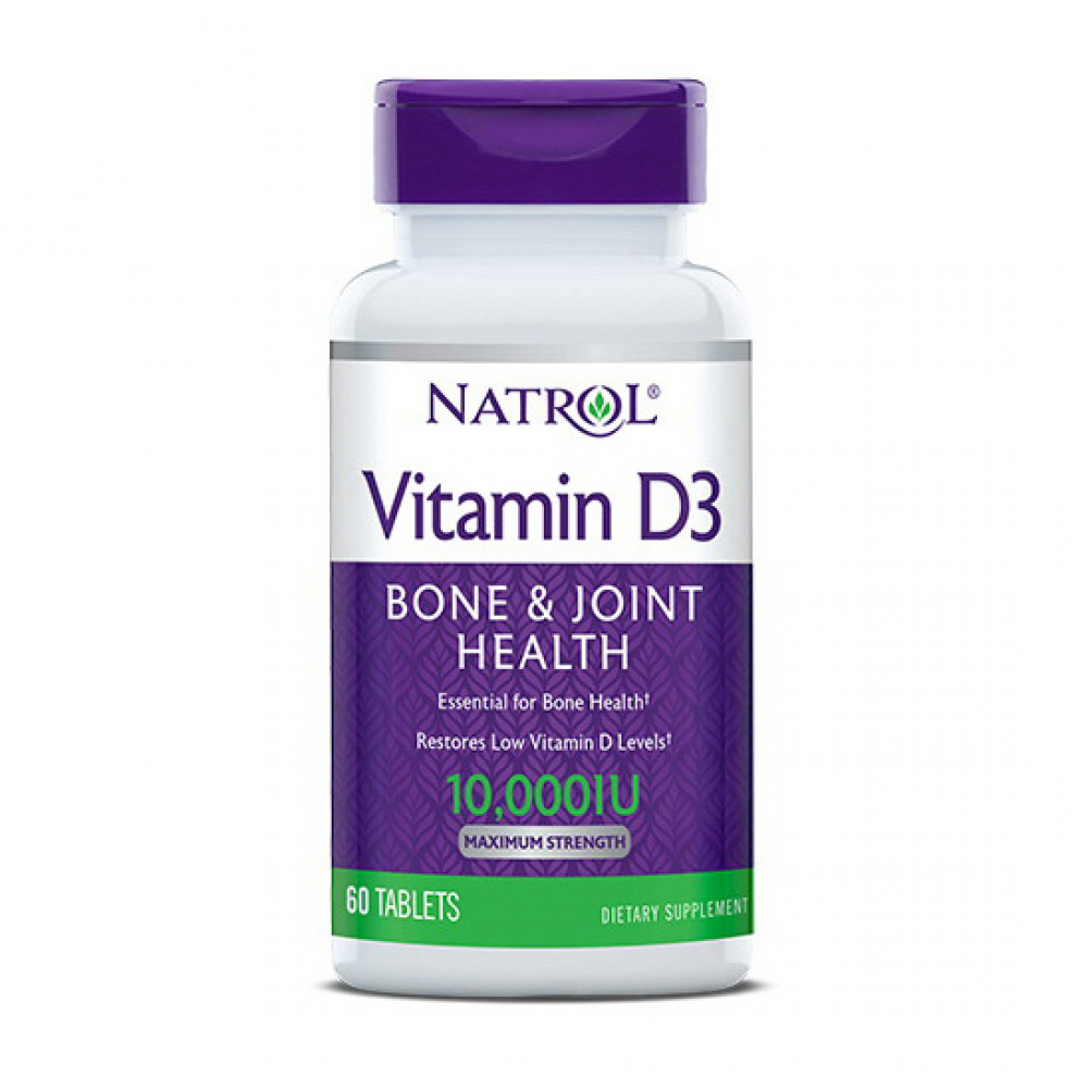 Vitamin D3 10000 IU (60 tabs)