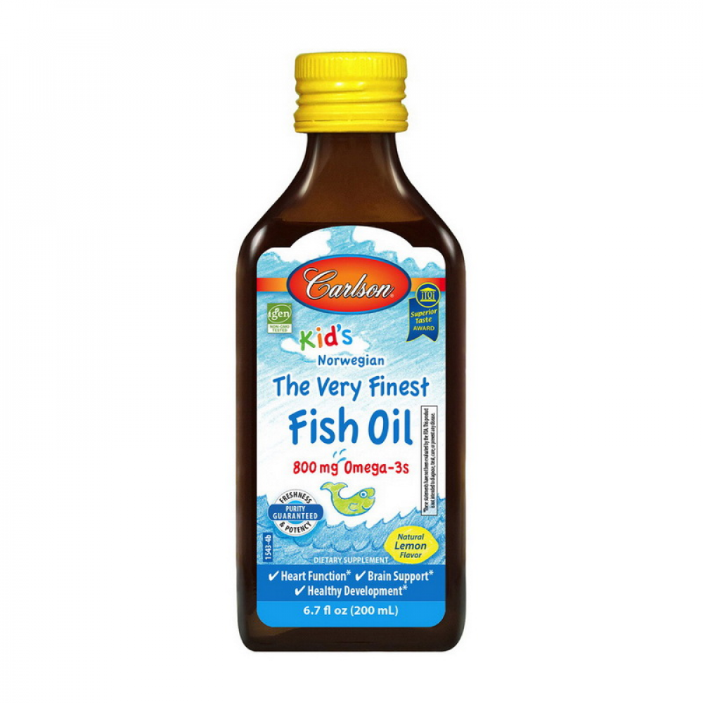 Kid“s The Very Finest Fish Oil 800 mg Omega-3s (200 ml, orange)