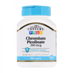 Chromium Picolinate 200 mcg (100 tabs)