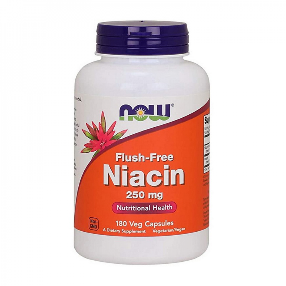 Flush-Free Niacin 250 mg (180 vcaps)