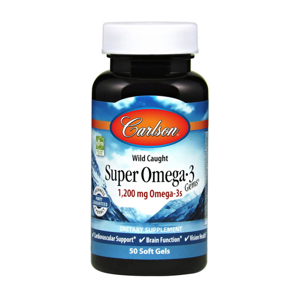 Super Omega 3 1200 mg Omega-3s (50 soft gels)