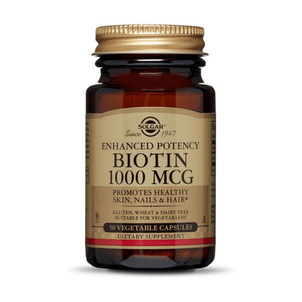 Biotin 1000 mcg (50 veg caps)