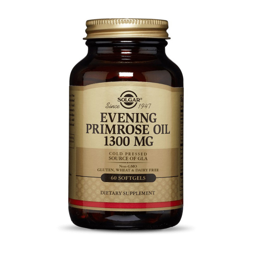 Evening Primrose Oil 1300 mg (60 softgels, pure)