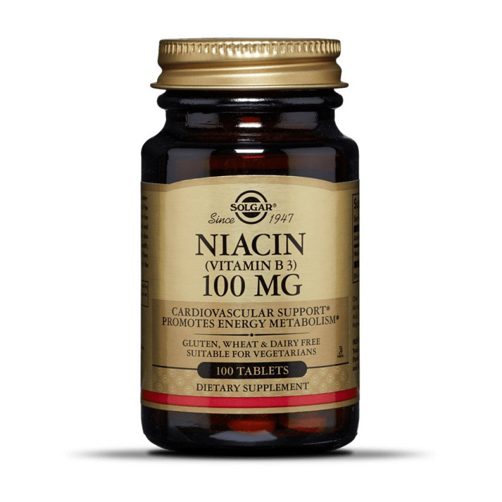 Niacin 100 mg (100 tabs)