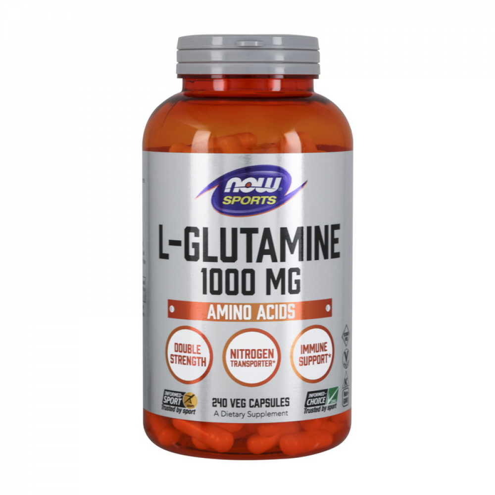 L-Glutamine 1000 mg (240 veg caps)