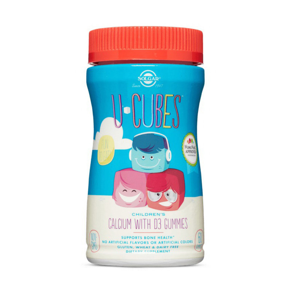 U-Cubes Children“s Calcium with D3 (60 gummies)