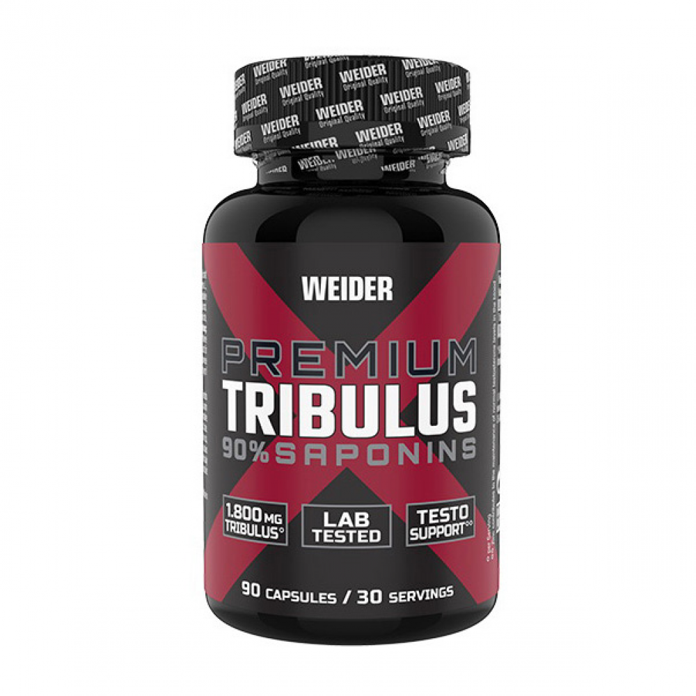 Premium Tribulus 90% saponins 1,800 mg (90 caps)