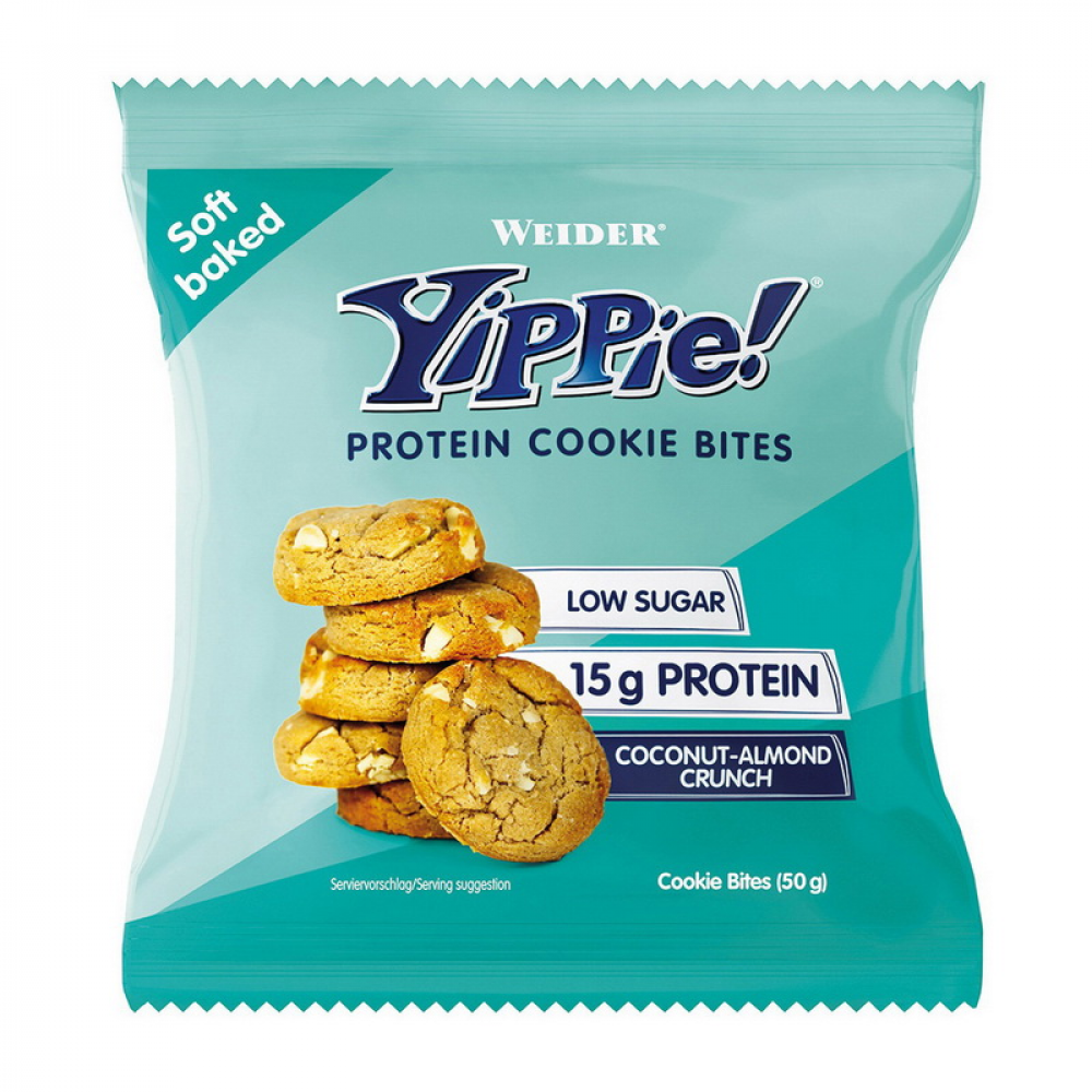 Yippie! Protein Cookie Bites (50 g, coconut-almond crunch)