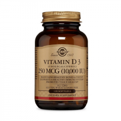 Vitamin D3 250 mcg (10,000 IU) (120 sgels)