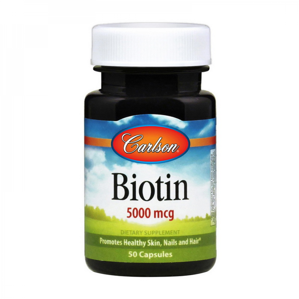 Biotin 5000 mcg (50 caps)