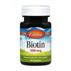 Biotin 5000 mcg (50 caps)