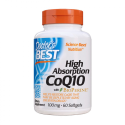 High Absorption CoQ10 100 mg with BioPerine (60 softgels)