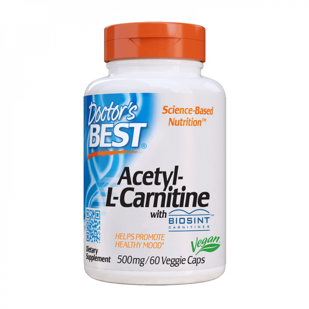 Acetyl-L-Carnitine with Biosint (60 veg caps)