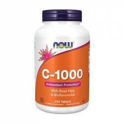 C-1000 with rose hips & bioflavonoids (250 tab)