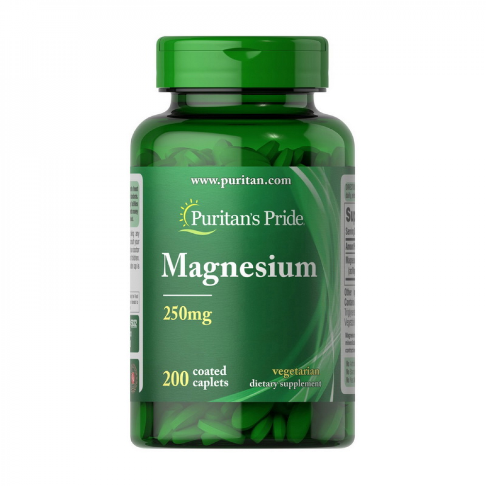 Magnesium 250 mg (200 caplets)