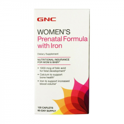 Women`s Prenatal Formula without Iron (120 caplets)