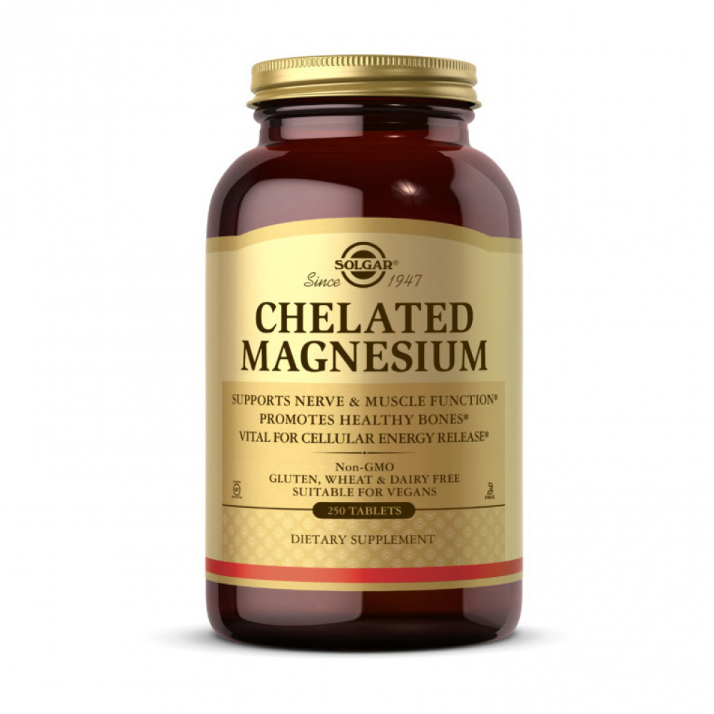 Chelated Magnesium (250 tabs)