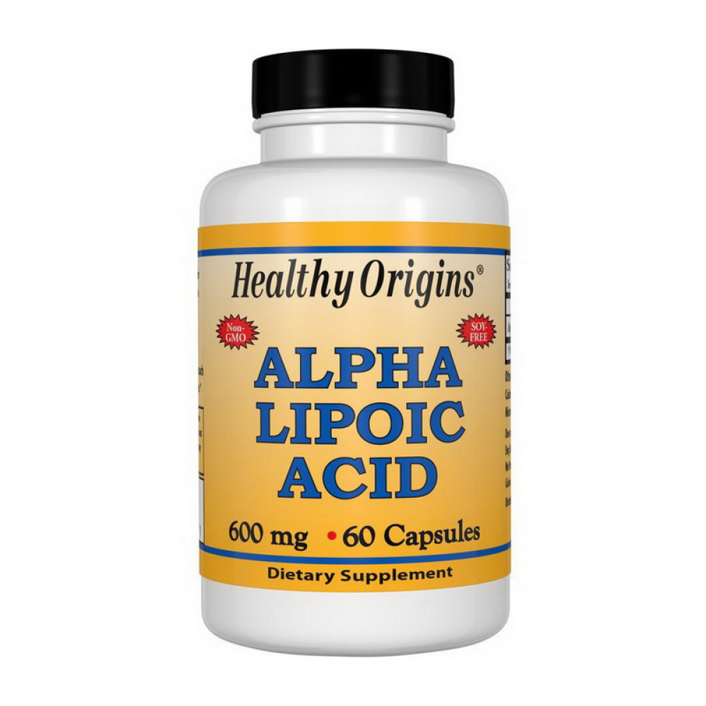 Alpha Lipoic Acid 600 mg (60 caps)