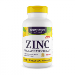 Zinc Bisglycinate Chelate 50 mg (120 veg caps)