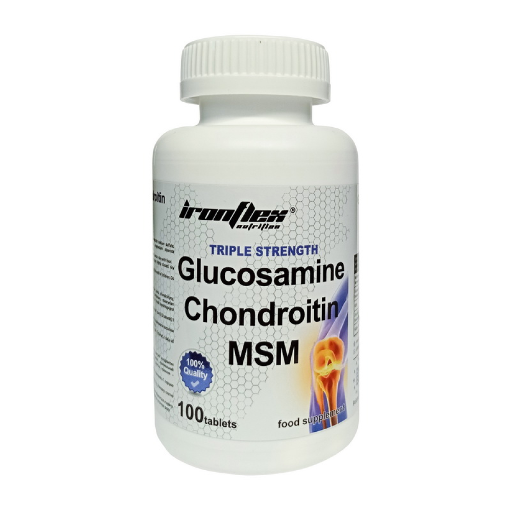 Triple Strength Glucosamine Chondroitin MSM (100 tabs)