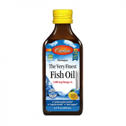 The Very Finest Fish Oil 1,600 mg Omega-3s (200 ml, lemon)