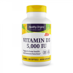 Vitamin D3 5000 IU (360 softgels)