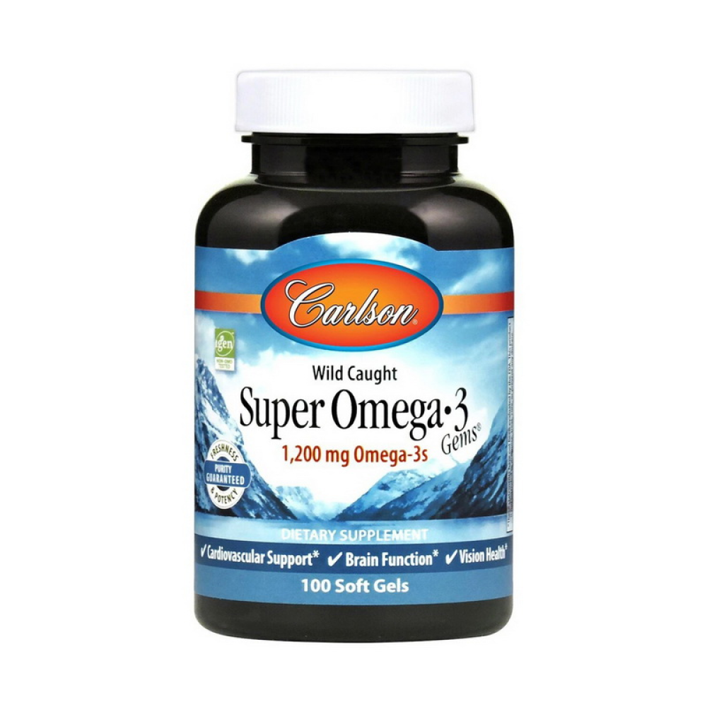 Super Omega-3 1200 mg wild caught (100 soft gels)