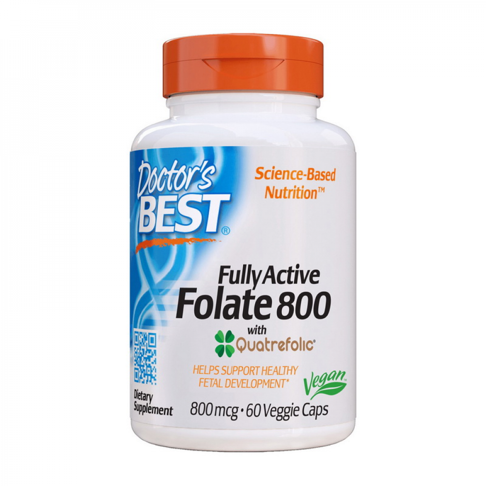 Fully Active Folate 800 mcg (60 veg caps)