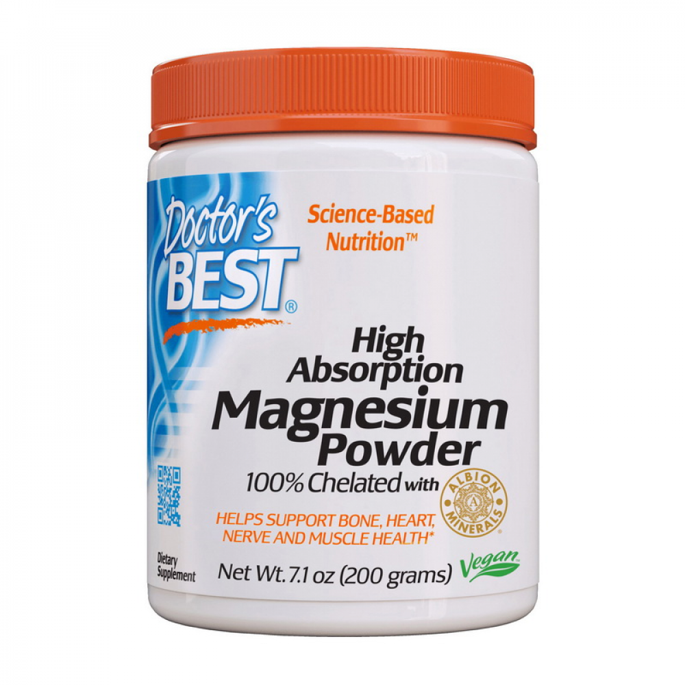 High Absorption Magnesium Powder 100% Chelated (200 g)