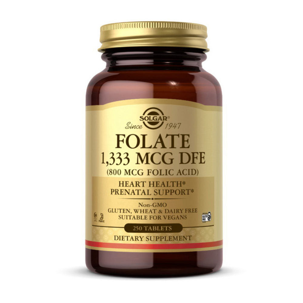 Folate 1,333 mcg DFE (Folic Acid 800 mcg) (250 tab)