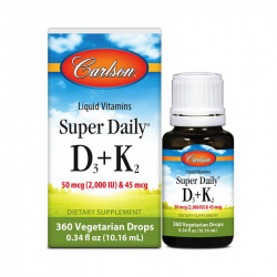 Super Daily D3 50 mcg + K2 45 mcg (10,16 ml)