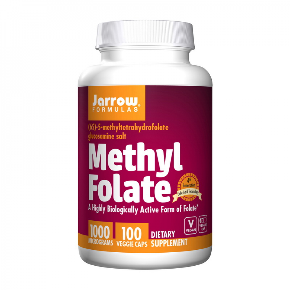 Methyl Folate 1000 mcg (100 veggie caps)