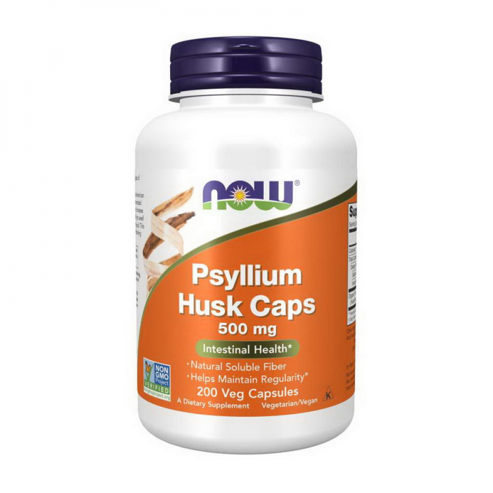 Psyllium Husk Caps 500 mg (200 veg caps)