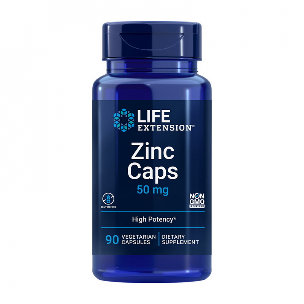 Zinc Caps 50 mg (90 veg caps)