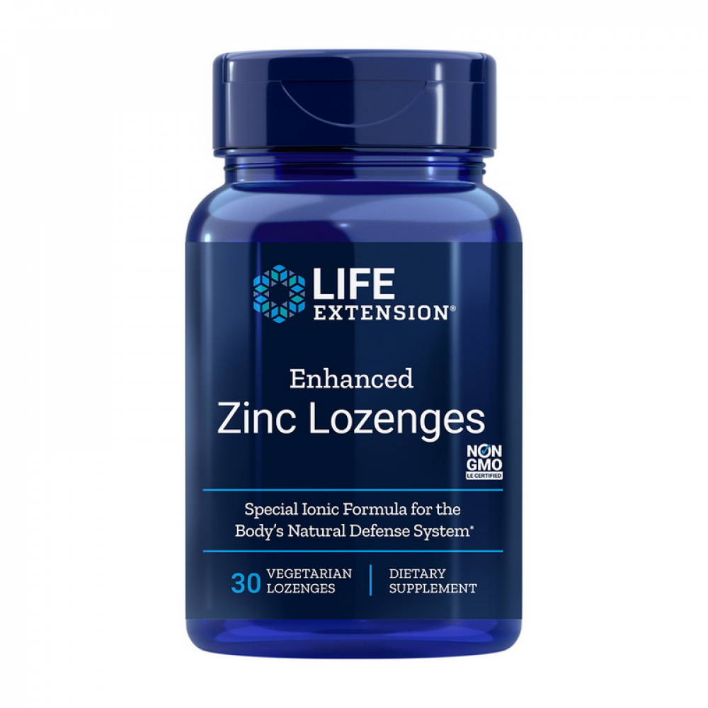 Enhanced Zinc Lozenges (30 veg lozenges, peppermint)