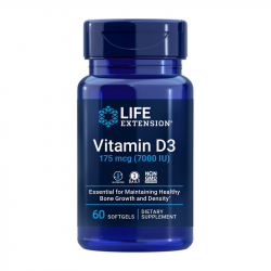 Vitamin D3 175 mcg (7,000 IU) (60 softgels)