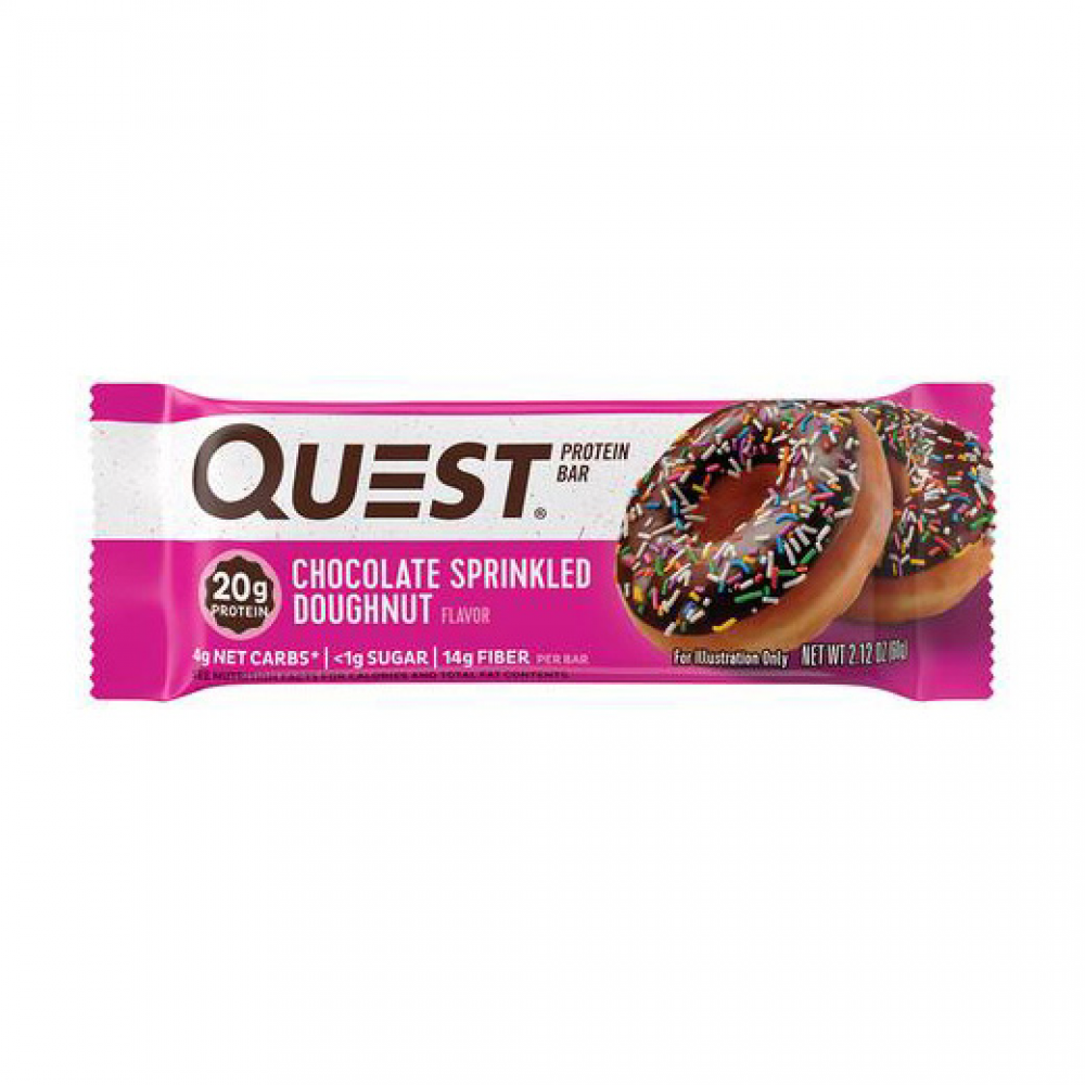 Protein Bar (60 g, chocolate sprinkled doughnut)