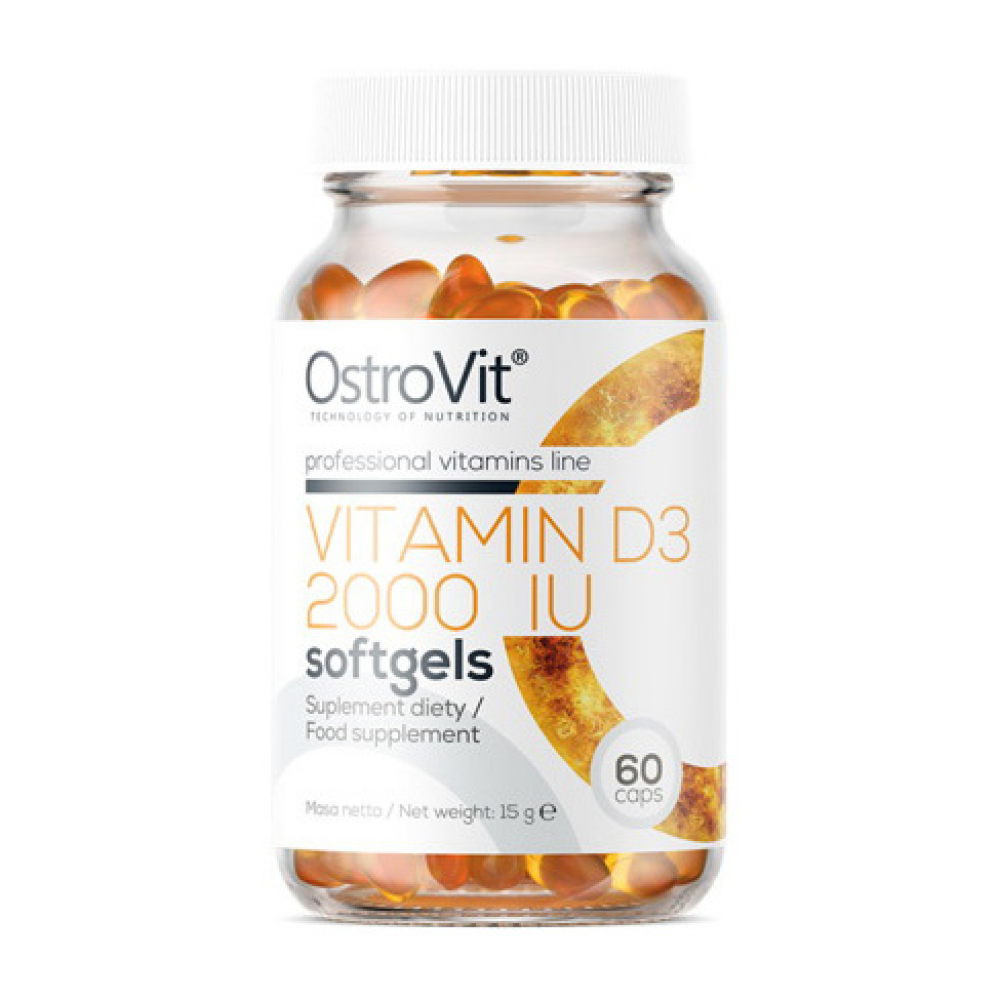 Vitamin D3 2000 IU (60 caps)