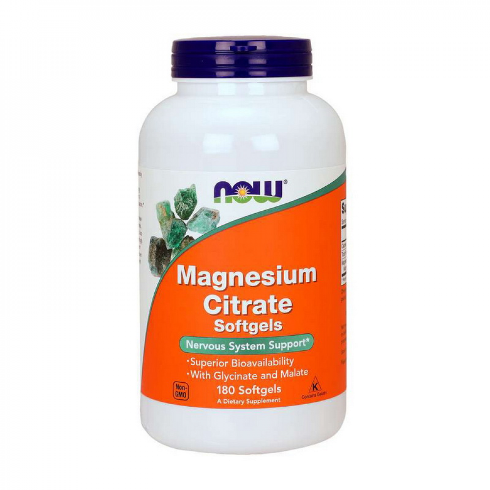 Magnesium Citrate (180 softgels)