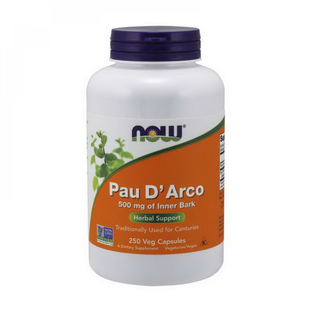 Pau D“Arco 500 mg of Inner Bark (250 veg caps)